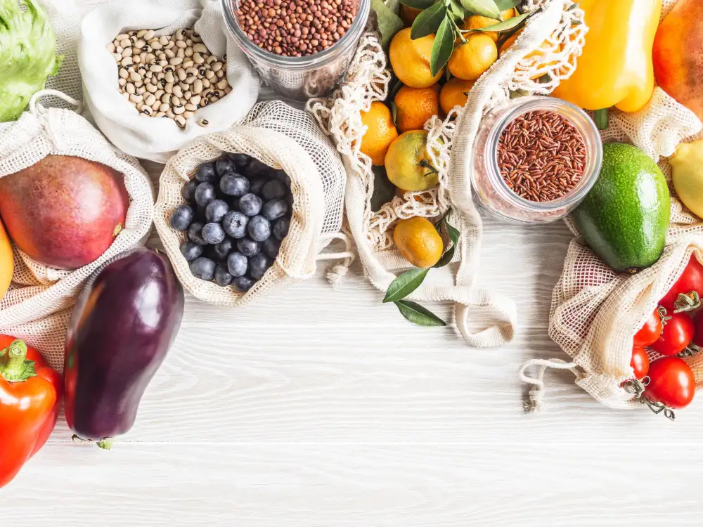 Whole Grains, Fruits and vegetable for health liver